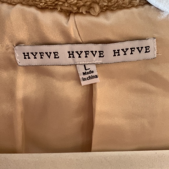 Faux fur long Peacoat Jacket HYFVE - Picture 3 of 3